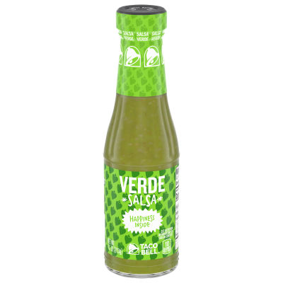 Taco Bell Verde Salsa, 7.5 oz Bottle