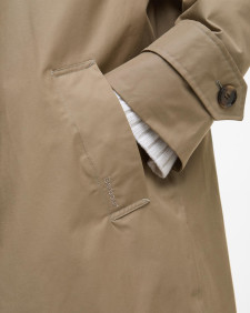 Jacke Sadie Waterproof Military Brown/Hessian Tartan
