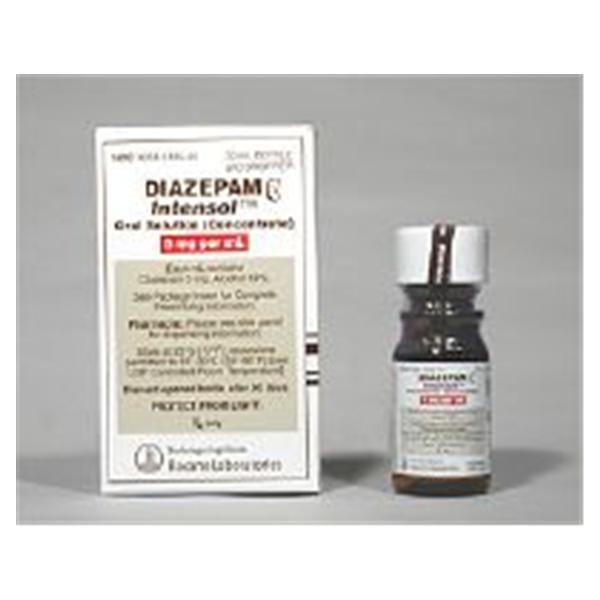 Diazepam Intensol Oral Solution 5mg/mL Bottle 30ml/Bottle