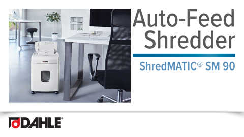 Dahle ShredMATIC® SM 90 Auto-Feed Shredder Video