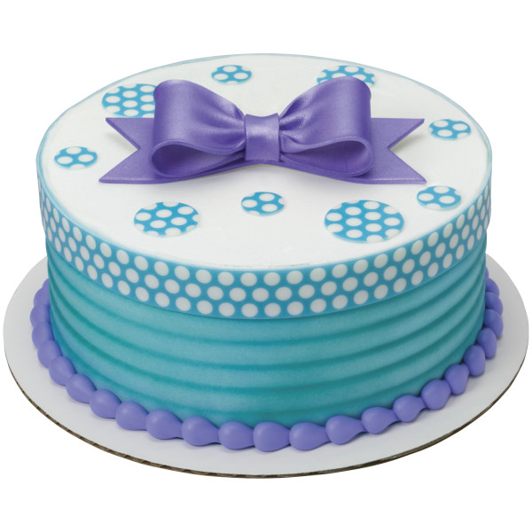 White - Red 3 Free Gum Paste Bows