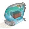 Tennant, 32", Disc, Walk Behind Floor Scrubber