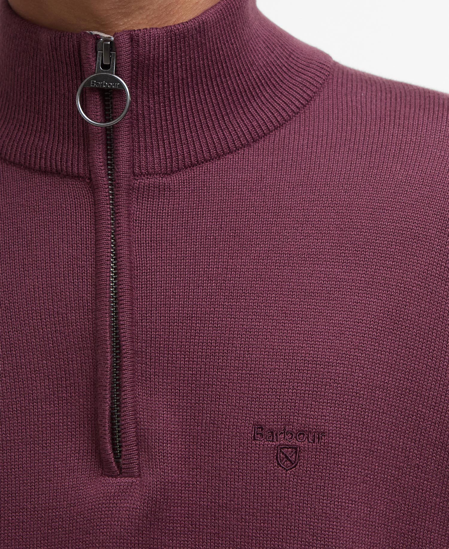 Cotton Half-Zip Jumper image number 4