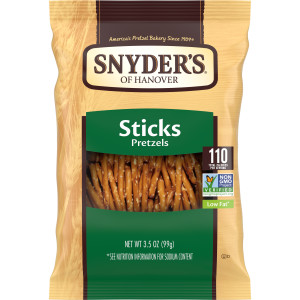 Snyder’s of Hanover Pretzel Sticks, 3.5 Oz