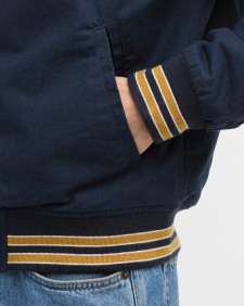 Dobson Casual Varsity Jacket Navy