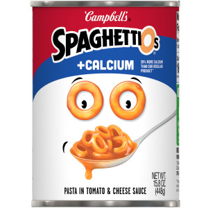 Canned Pasta Plus Calcium