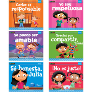 MySELF Readers: I Get Along with Others, Small Book, Spanish, Set of 6