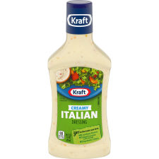 Kraft Creamy Italian Dressing, 16 fl oz Bottle