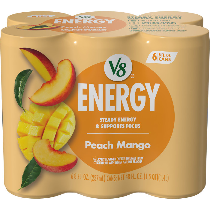 Peach Mango Energy Drink