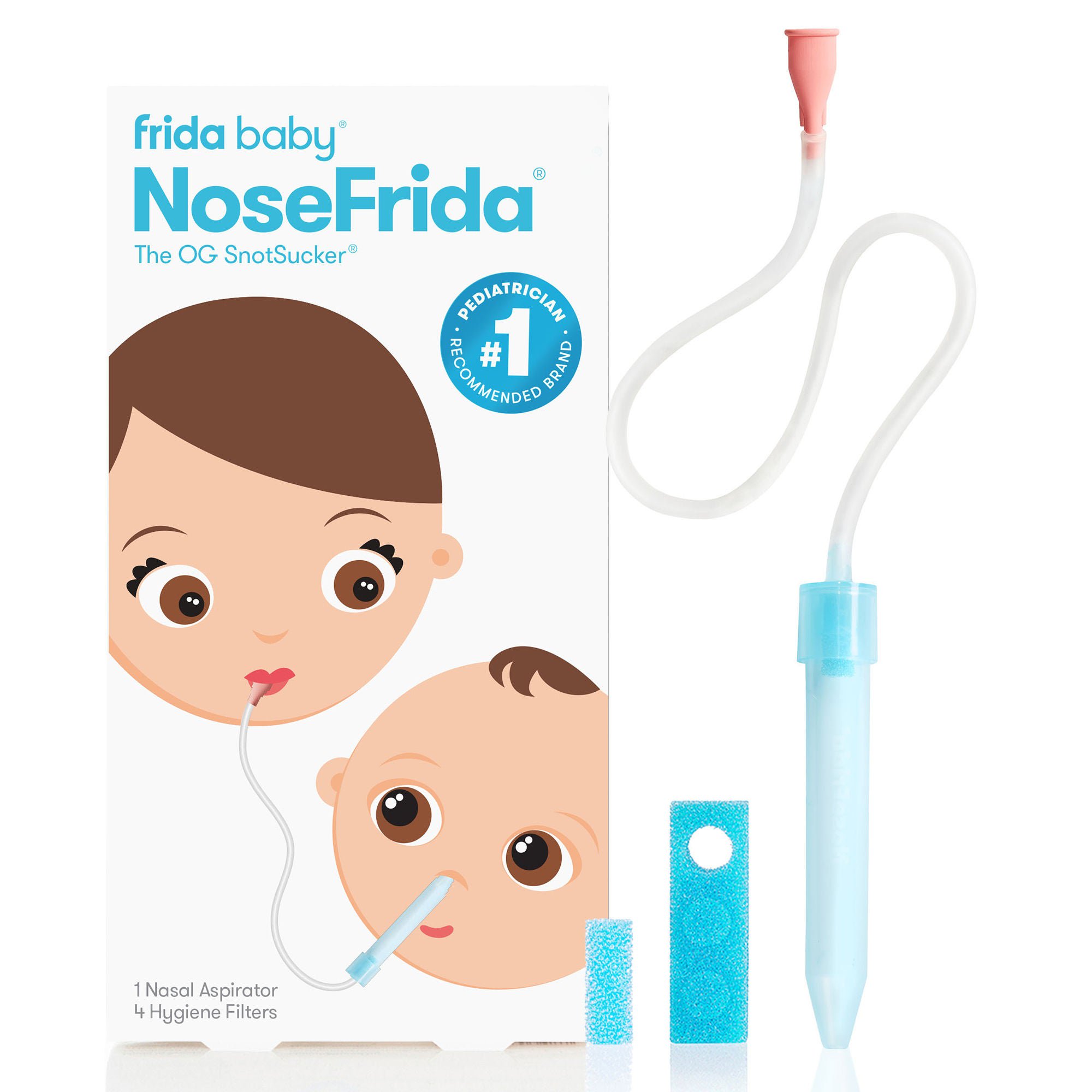 Fridababy LLC ASPIRATOR, NASAL BABY SNOTSUCKER NOSEFRIDA (72/CS)