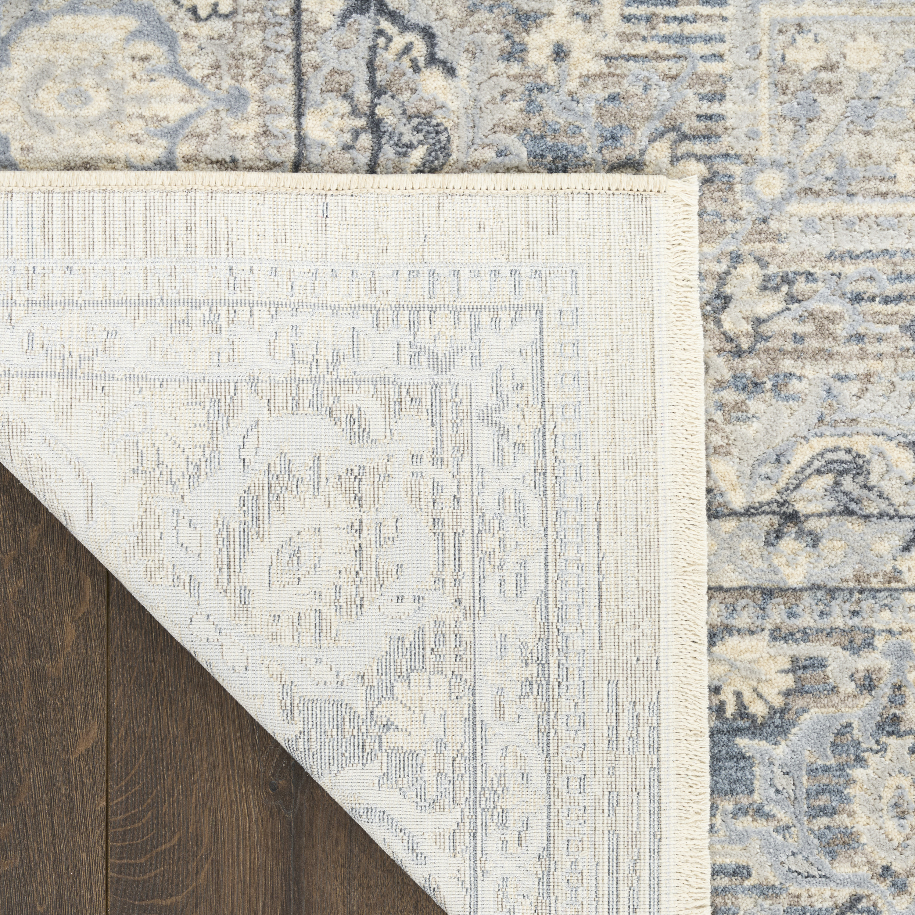 Nourison Sultana 7'10" x 10'2" Ivory Blue Vintage Indoor Rug
