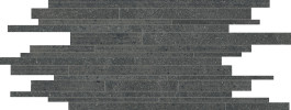 Piccadilly Noir 12×24 Linear Mix Decorative Tile Matte Rectified