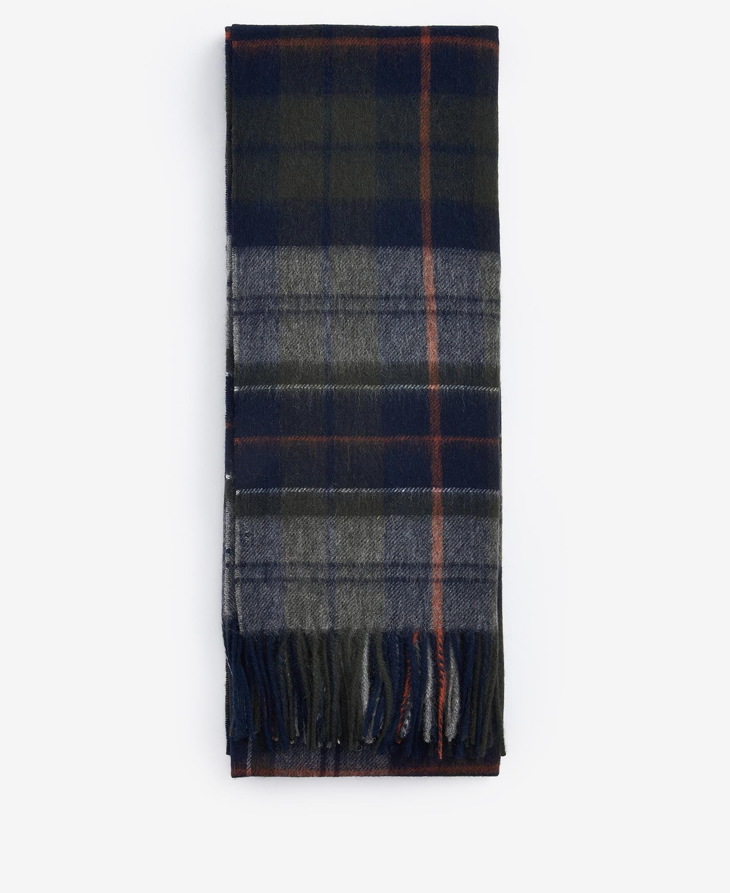 Brack Patchwork Tartan Wool Scarf image number 1
