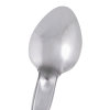 14-inch heavy-duty stainless steel solid basting spoon with yellow Ergo Grip™ handle