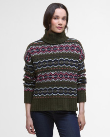 Helen Fair isle Roll-Neck Jumper 