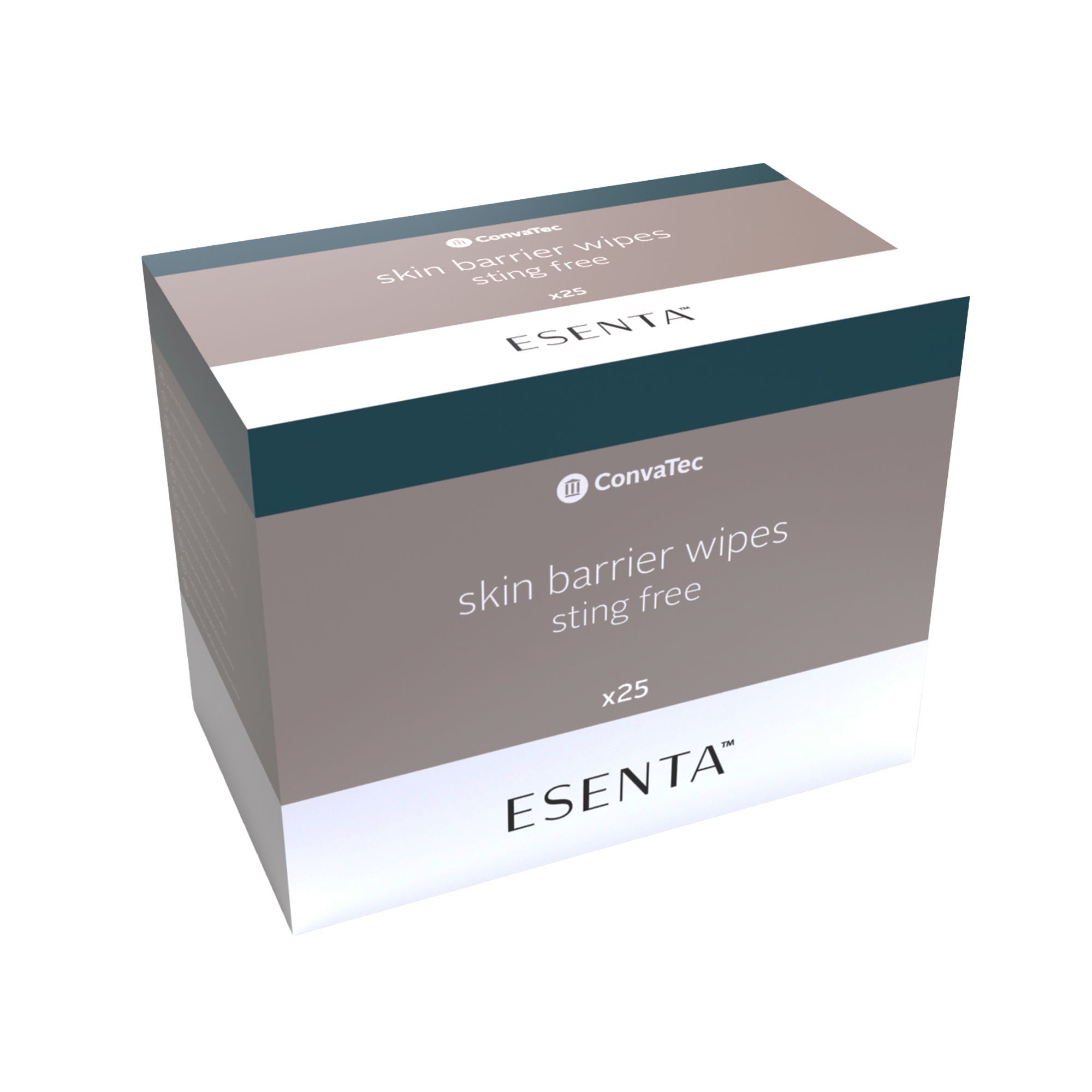 ConvaTec BARRIER, SKIN ESENTA F/OSTOMY PROD WIPE (25/BX 20BX/CS)