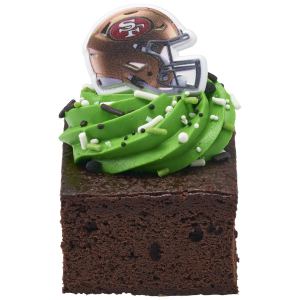 NFL Team Helmet Cupcake Rings