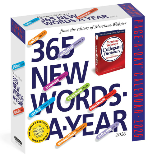 Mensa 365 New Words-A-Year Page-A-Day 2027 Calendar