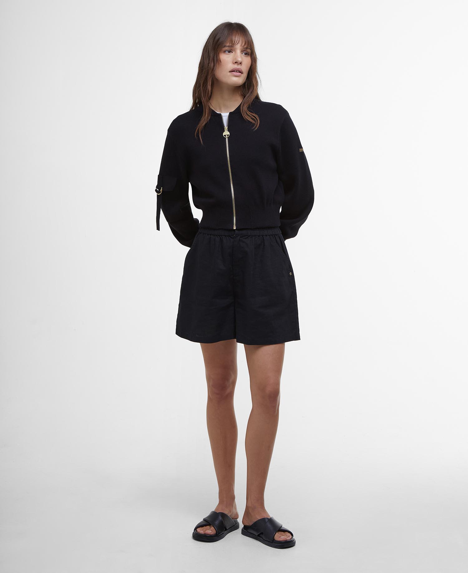 Priya Knitted Bomber Jacket image number 1