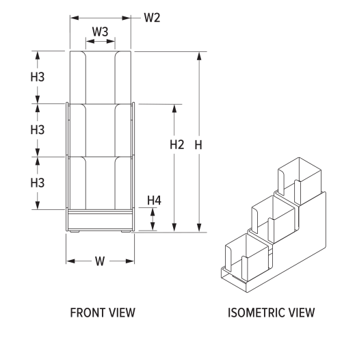 Engineering front view
