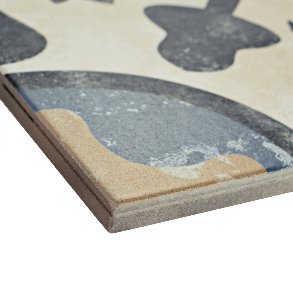 Evoque Carthusian 9-3/4 in. x 9-3/4 in. Porcelain Floor and Wall Tile