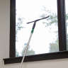 Unger, ErgoTec® Ninja, 18", Black, Rubber Squeegee