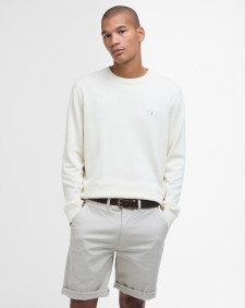 Maglione girocollo in cotone compatto Lingwood 