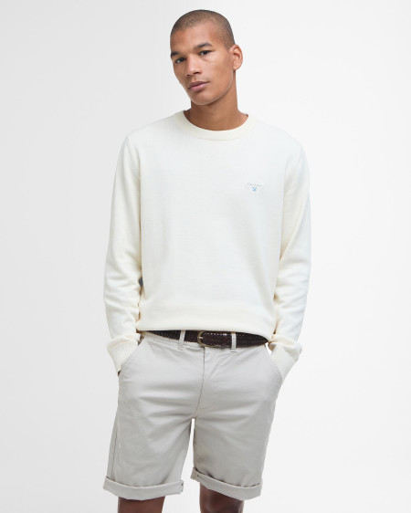Maglione girocollo in cotone compatto Lingwood