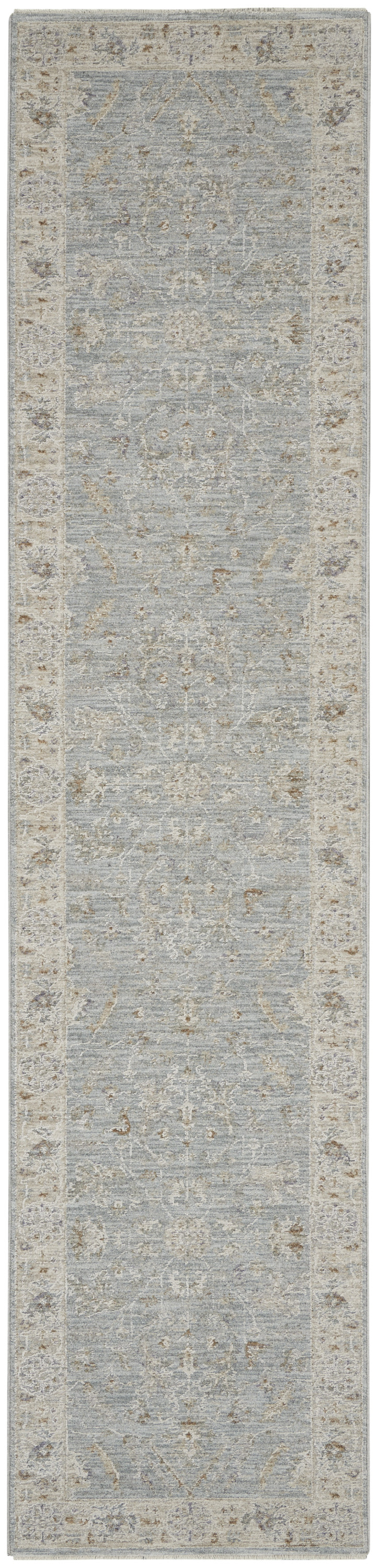 Nourison Infinite 2'3" x 10'2" Blue Vintage Indoor Rug