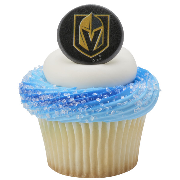 NHL® Team Puck Cupcake Rings
