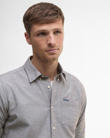 Camicia Marsden a maniche lunghe dalla vestibilità leggermente aderente Dark Oak
