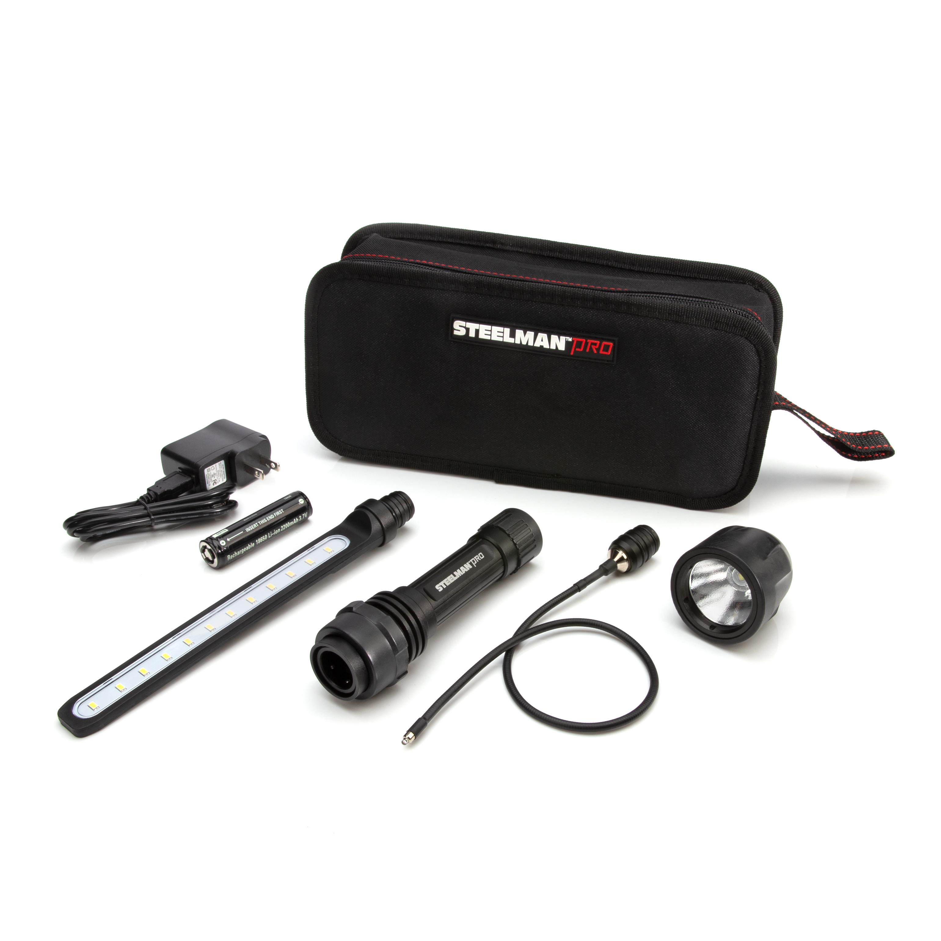 Steelman Pro LED Rechargeable Inspection Modular Automotive Work Light