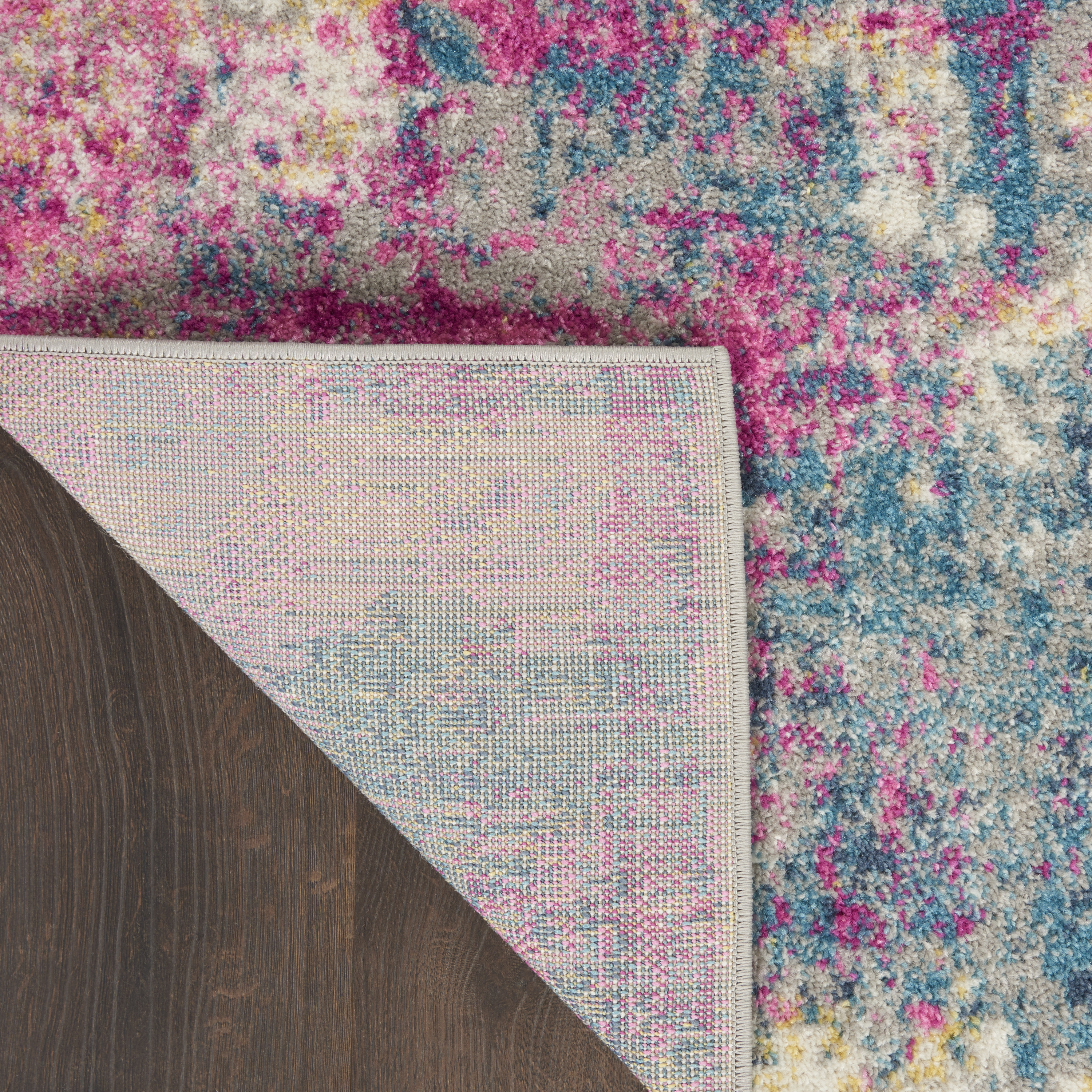 Nourison Passion 6'7" x 9'6" Ivory Multicolor Modern Indoor Rug