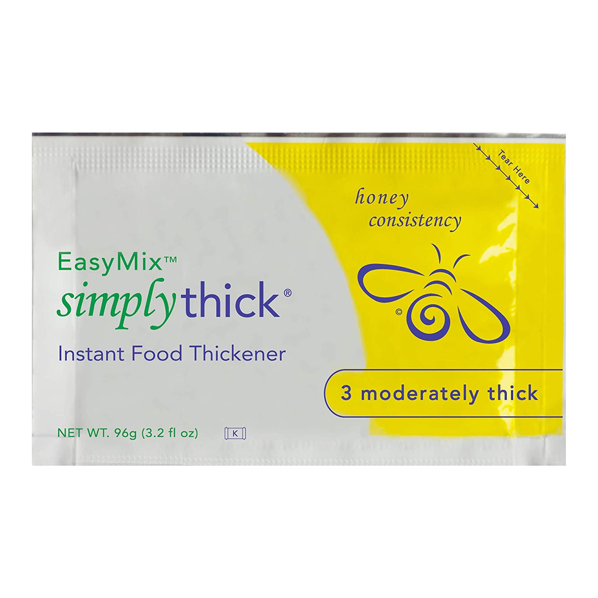 SimplyThick® Easy Mix™ Food and Beverage Unflavored Thickener, Honey Consistency