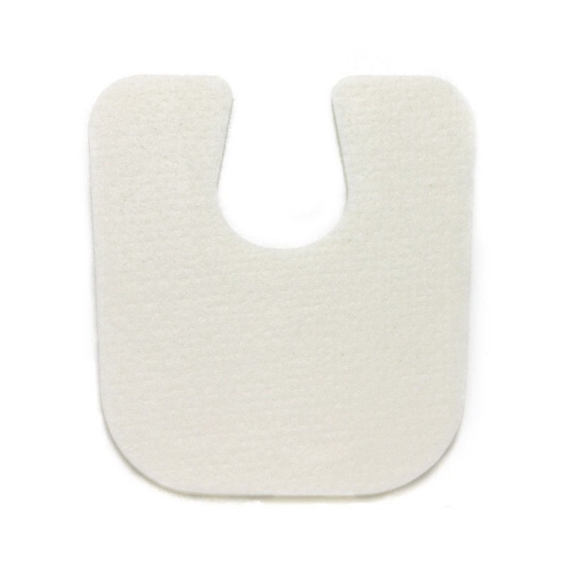 Dr. Jill's Foot Pads Inc PAD, CALLUS FELT FOAM W/ADH USHAPE 3/16" (100/BG)