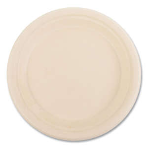 Boardwalk, Bagasse PFAS-Free Dinnerware, Plate, 9" dia, Tan