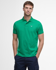 Active Short-Sleeved Polo Shirt Hedge Green