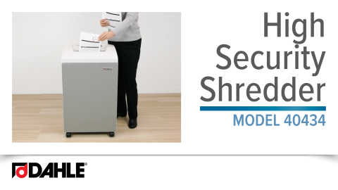 <big><strong>Dahle 40434 </strong></big> <BR> High Security Shredder