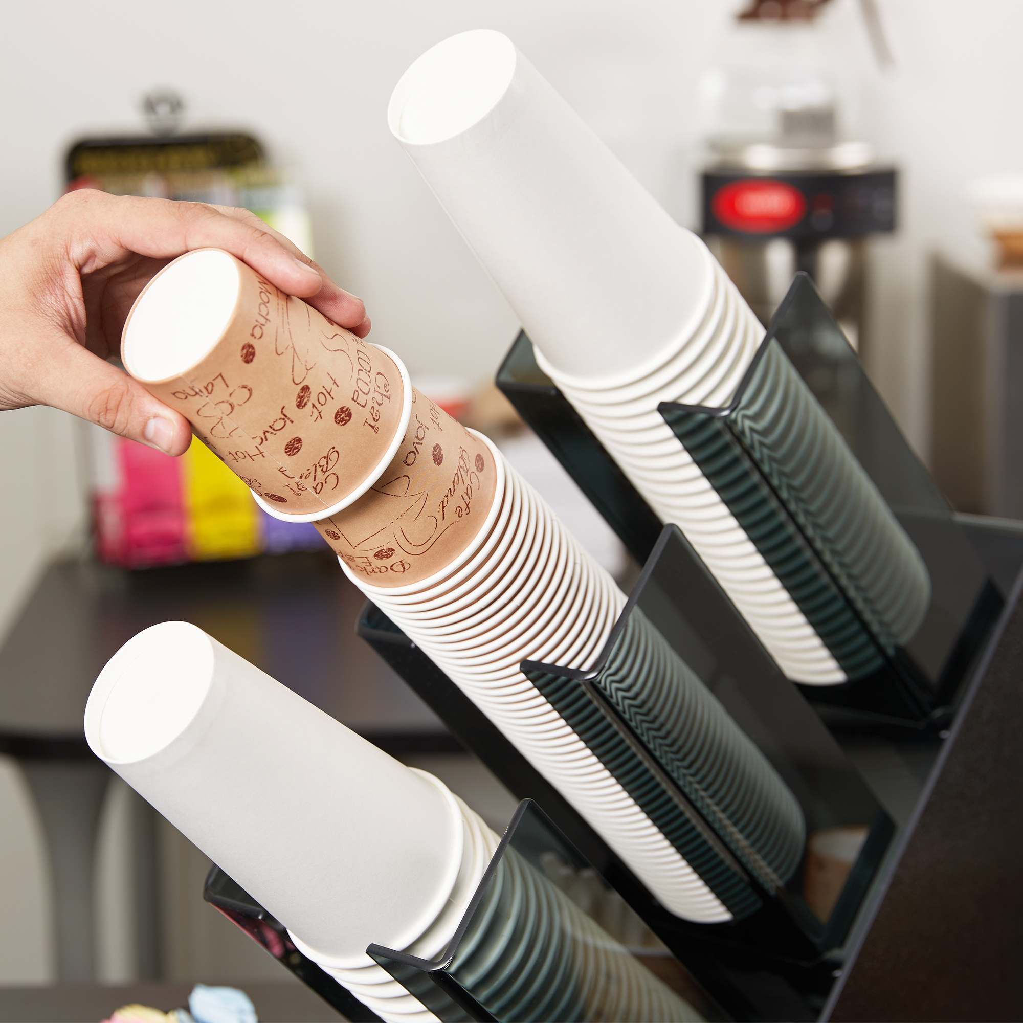 countertop cup and lid organizer Vollrath Foodservice