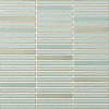 Yohen Border Turquoise Green Mix 1/2×4 Mosaic