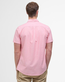 Oxford Tailored Short-Sleeved Shirt Horizon Orange