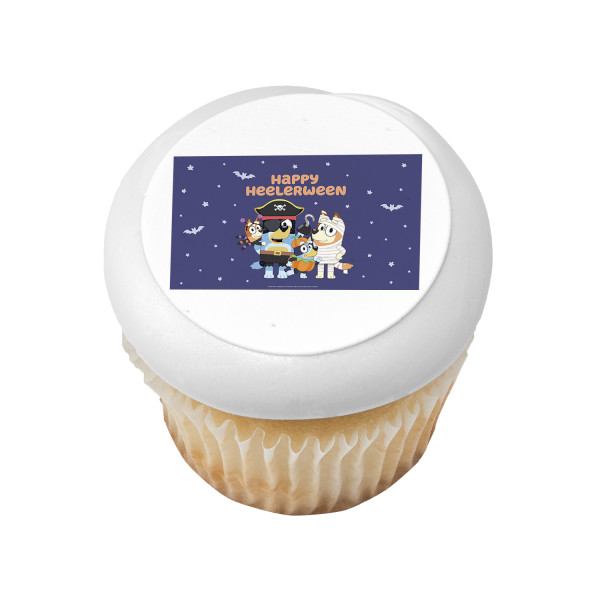 Bluey Happy Halloween PhotoCake® Edible Image®