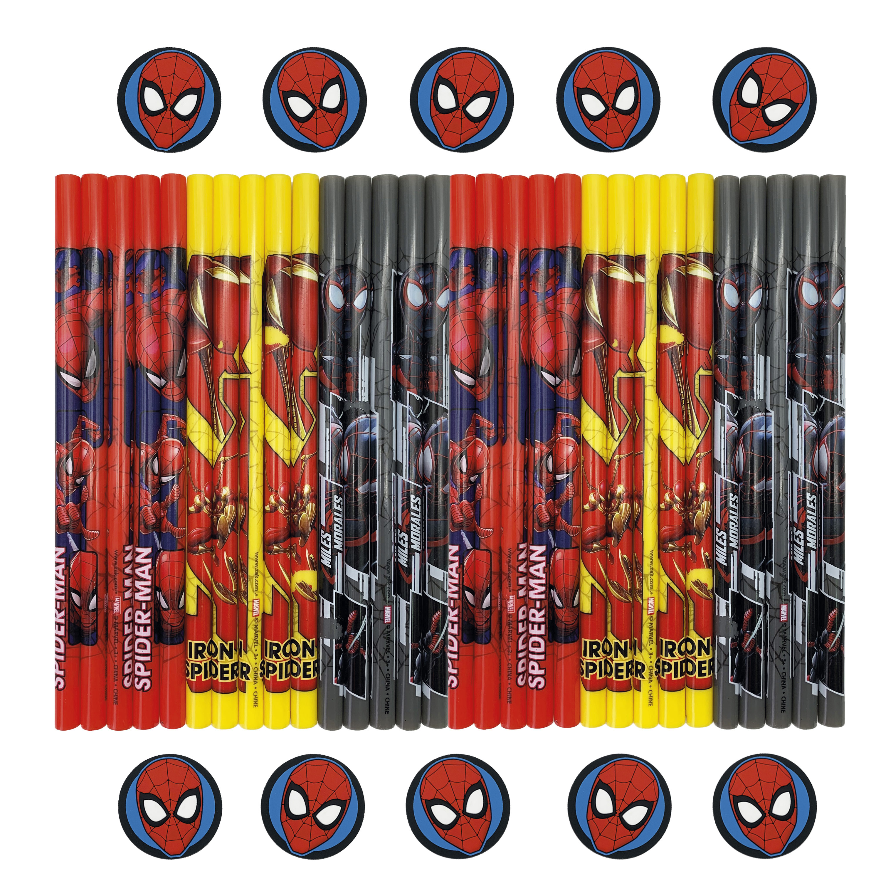 Marvel Comics Reusable Straws and Medallions, Spider-Man slideshow image 1