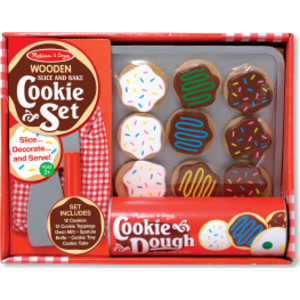 Slice and Bake Cookie Set - Wooden Play Food