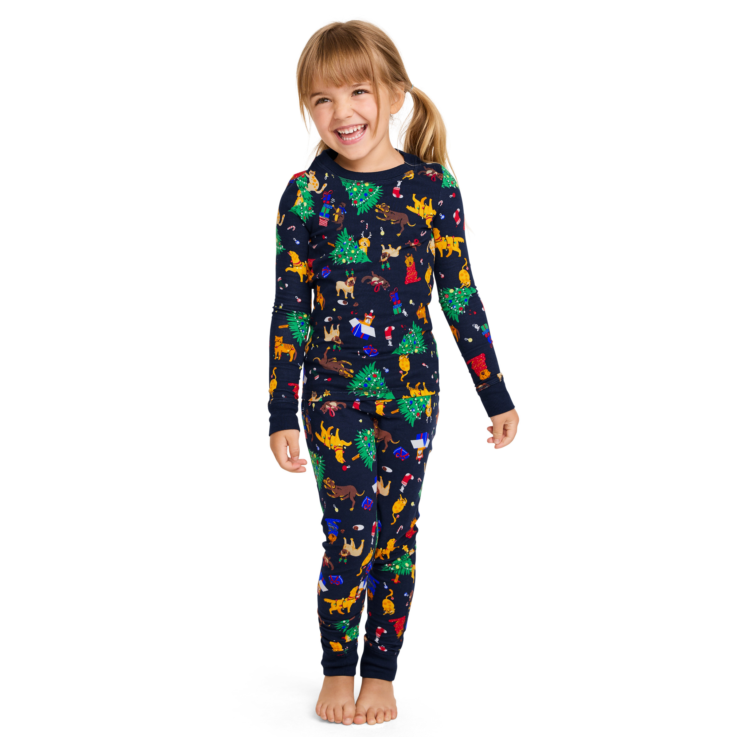 Jockey Unisex Kids' Fam Jams Long Sleeve Top and Jogger Set - Picture 6 of 12