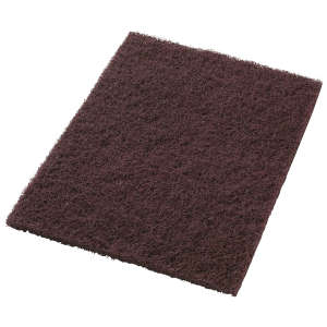 Hillyard, Trident® Dominator Stripping Rectangular Floor Pad, 10"x28, Burgundy