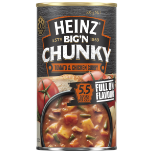  Heinz® Big'N Chunky Tomato & Chicken Curry Soup 535g 