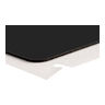 B30 Series Raised Panel Polyester Labels, 0.59" H x 1.77" W, Roll of 450 Labels, Black