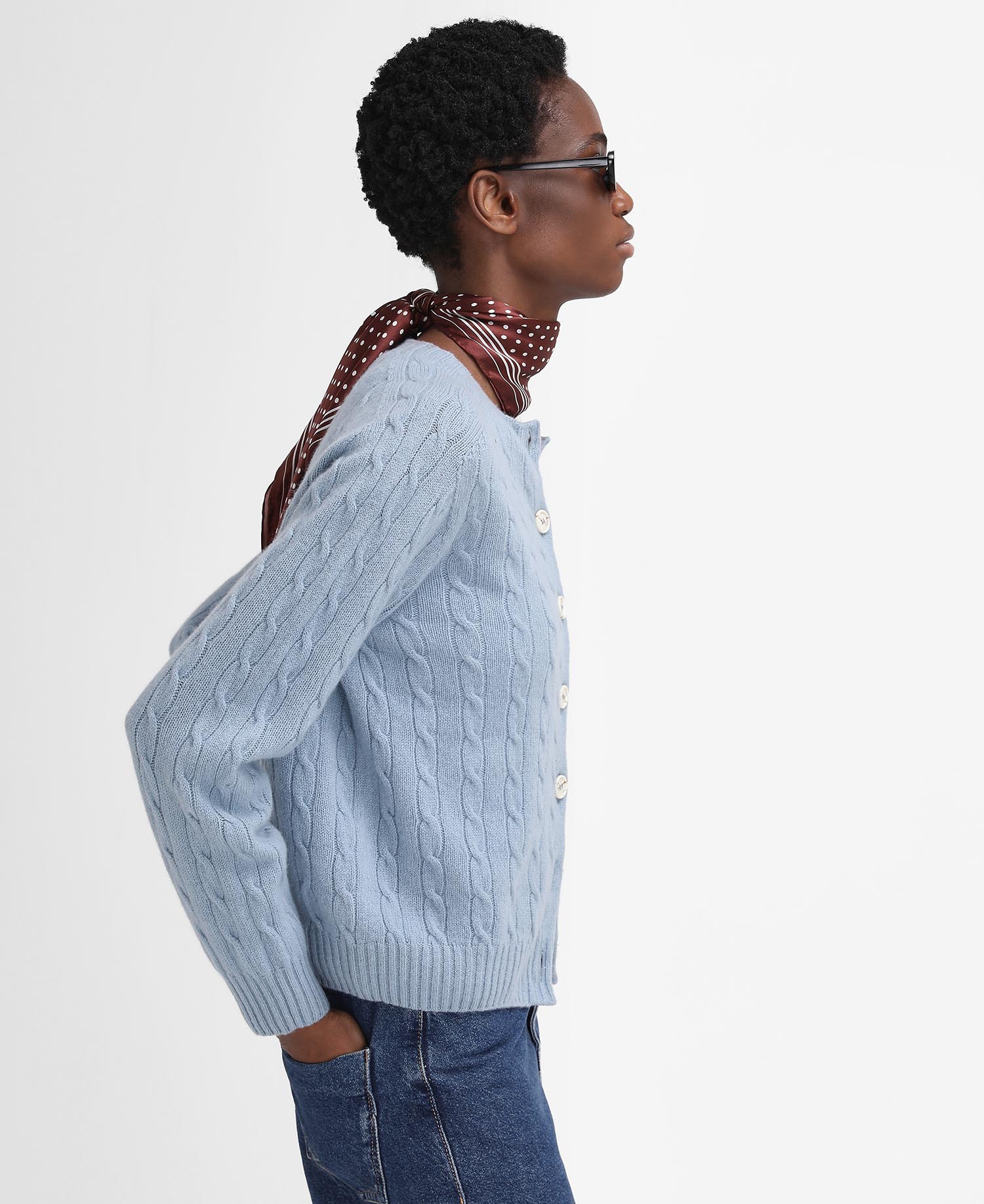 Barbour The Edit by Alexa Gail Cardigan image number 3