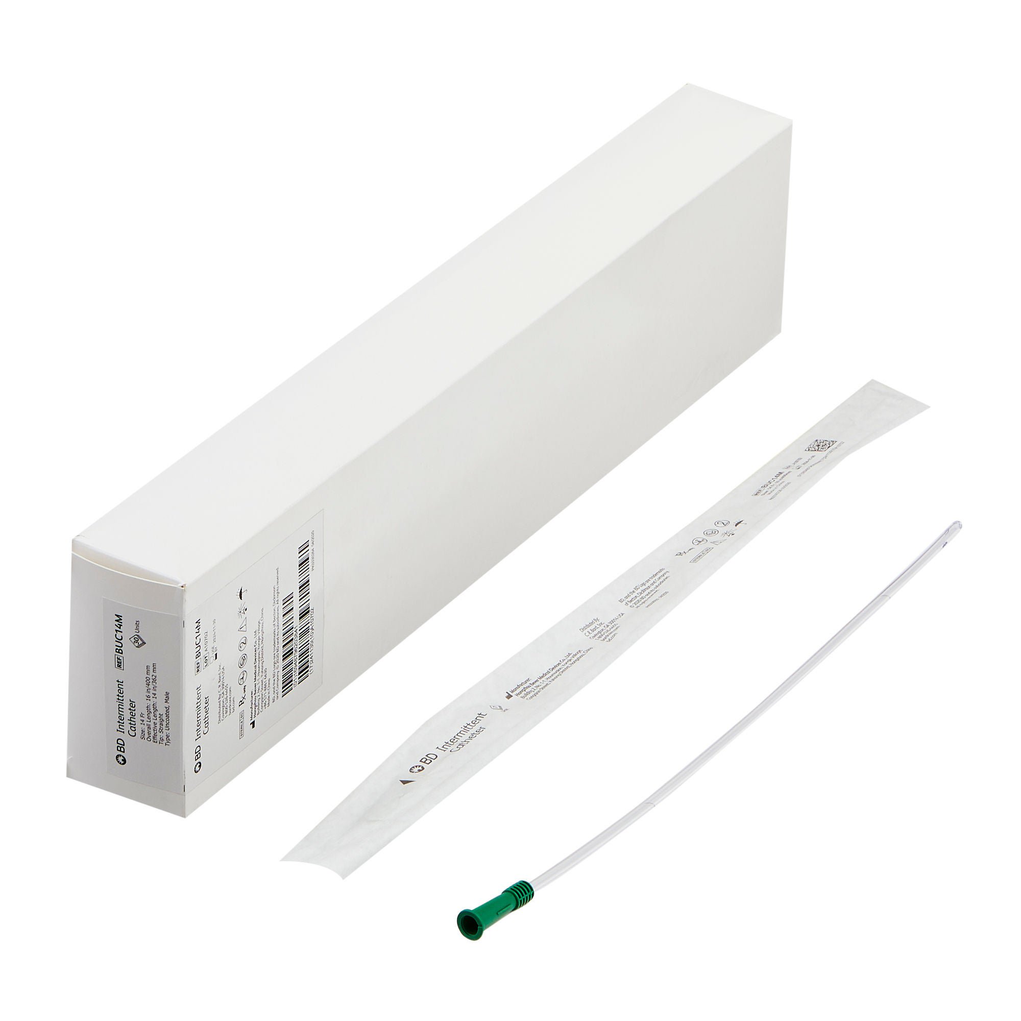 Bard CATHETER, INTERMITTENT STRT TIP NELATON 14FRX16" (30/CS)